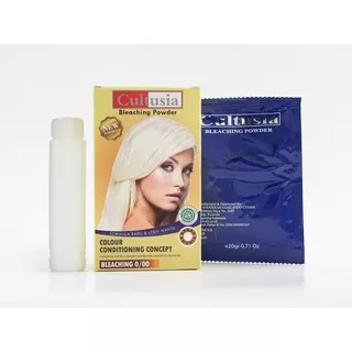 CULTUSIA Hair Color / Semir Rambut Bleaching & Hitam 30ml | Cat Rambut Cultusia