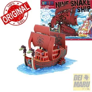 Model Kit Kapal One Piece Nine Snake Ship Figure Boa Hancock HG Grand