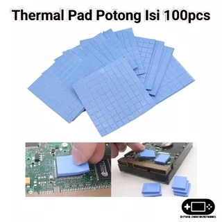 Thermal Pad POTONG Isi 100Pcs GPU PC VGA Heatsink Laptop 100mm x 10mm x 0,5mm