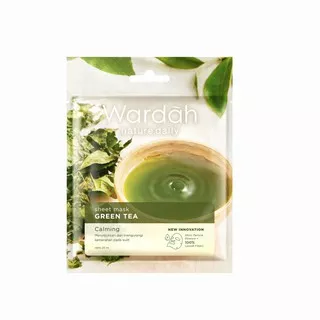 Wardah Nature Daily Sheet Mask Green Tea