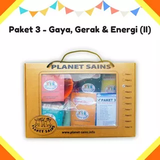 PAKET 3 - GAYA GERAK DAN ENERGI | MAINAN ANAK | MAINAN EDUKASI | PERCOBAAN SAINS | KADO UNIK