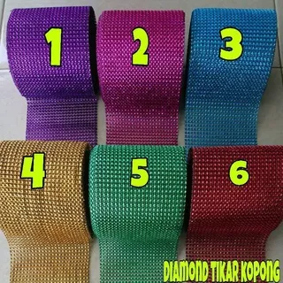 Diamond tikar kopong diy accesories diamond tikar warna diamond kopong