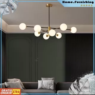 Chandelier / Copper light luxury chandelier living room lamp simple modern restaurant lighting