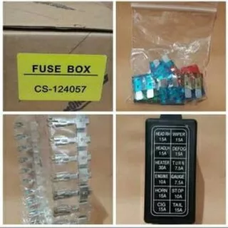 Fuse box rumah sekring sekering Taft Rocky hiline