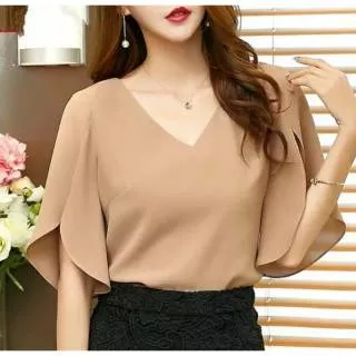 Ro Blouse Kaila BLOUSE WANITA BLOUSE CEWEK FASHION BLOUSE MURAH BLOUSE jumbo korea BLOUSE KEKINIAN