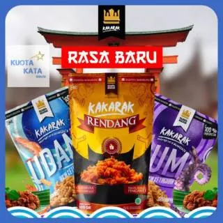 BEST SELLER Makaroni Kakarak Premium - Makanan Ringan Makaroni Cumi Rendang Udang