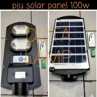 lampu jalan tenaga surya 100w 100watt pju cobra solar panel 100 watt all in one pju 100 w