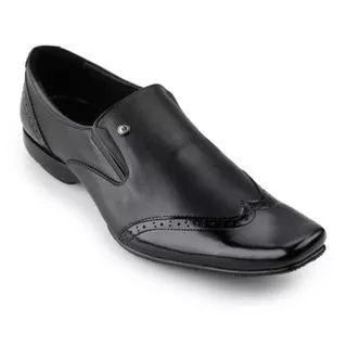 Marelli Sepatu Formal Pria - Black LV 028