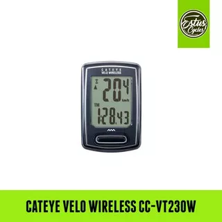 Cateye Velo Wireless 8 Function CC-VT230W Speedometer Cyclo Computer Murah Berkualitas Estus Cycles