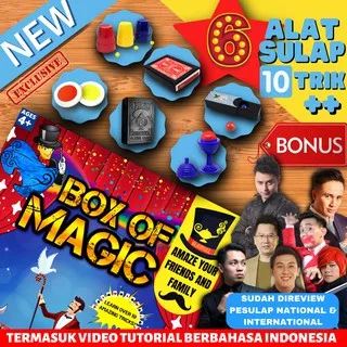 Box Of Magic | Paket Alat Sulap Anak Anak | Mainan Sulap | Magic Box 2