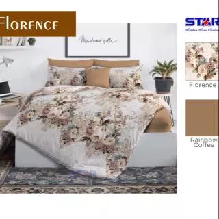 Bed cover set sprei Bellyna Motif Florence star uk 160/180x200