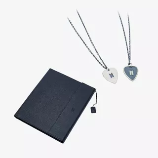 [PO] Artist Made Collection By BTS Suga (Yoongi) Merch (MD) - Black Note & Cover/Guitar Pick Necklace