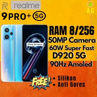 REALME 9 PRO & 9 PRO+ 5G RAM 8/128GB & RAM 8/256 Resmi Indonesia | Blue Green Black