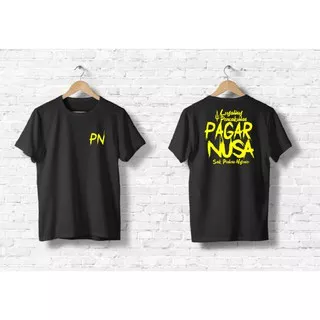 Kaos Baju Tshirt Pagar Nusa Fighter PN Custom Combed 30S Kualitas Distro