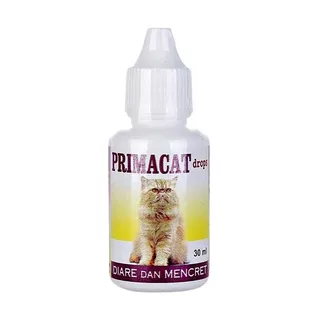 Primacat Drop 30ml Obat Diare Mencret Kucing Cat Kitten Prima Cat