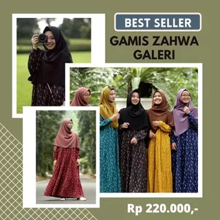Gamis Zahwa Galeri Motif Hijab Alila New Collection