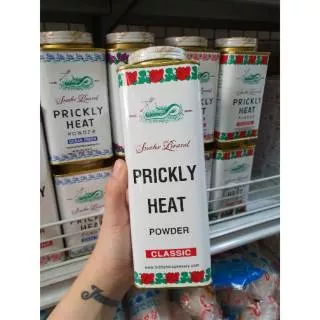 Prickly heat powder snake brand. Bedak cap ular