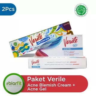Paket Verile Acne Gel & Verile Acne Blemish Cream