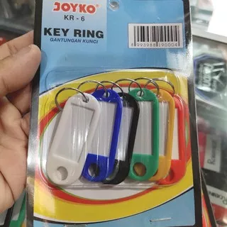 Gantungan kunci / Key ring Joyko KR-6 Isi 6 pcs