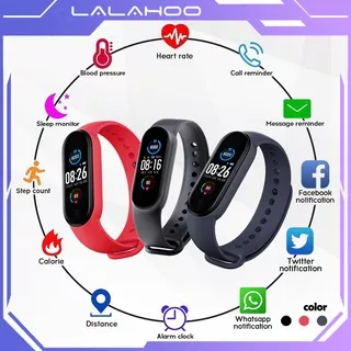 [?COD]M5 Y68 Smartwatch Sport Blood Pressure Bracelet Smartwatch Pria Wanita Smartband Music Control Custom Watch Face Water Proof