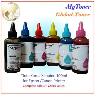 TINTA DYE INK KOREA PRINTER INK JET CANON PIXMA 100ML