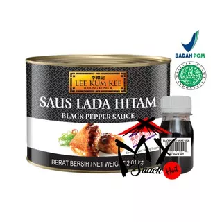 BLACKPEPPER SAUCE 50GR - LEE KUM KEE BP SOS - SAUS SAOS SAPI LADA HITAM MERICA HITAM BLACK PEPPER HALAL MUI