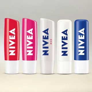 NIVEA Lip Balm Original Essential Care Strawberry Shine 4.8 gr