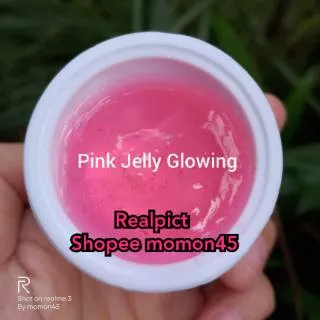 Pink Jelly Glowing Jelly Pink Glowing