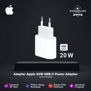Adaptor Charger iPhone 20W USB-C Fast Charging for iPhone 11 12 13 Pro Max Mini Original 100%