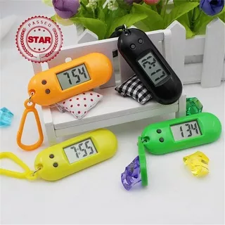 Unisex Student Keychain keychain electronic clock electronic digital S1 watch K4Z2