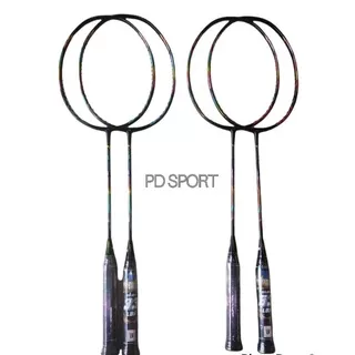 Raket Badminton Power Max Powermax T Force Power Tension 38 lbs Original Asli