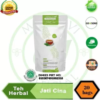 Herbal Tea Daun Jati Cina Teh Celup Herbal Pelangsing Teh Herbal Diet Teh Detox Peluntur Lemak Alami