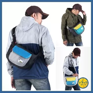 Tas Selempang Cowo Pria Mode Kasual Sling Bag Multifungsi Original