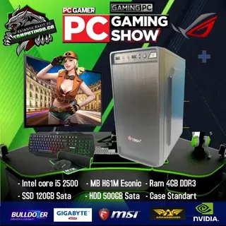 PC Gaming Editing CORE i5 2500 Ram 4GB Full set siap Pakai new P3 pc gaming fullset cpu gaming komputer  pc editing video  pc gaming fullset murah  ssd  ryzen 5 3600  pc gaming ryzen 5 ryzen  pc ryzen 5 3400g  amd ryzen 5 3600  pc editing  pc ryzen 5