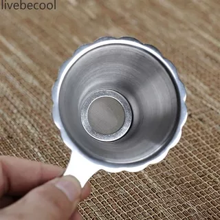 1x Stainless Steel Double-layer Fine Mesh Tea Strainer Filter Sieve Hot Sale Stainless Steel Double-layer Fine Mesh Tea Strainer Filter Sieve Brand New 1pcs Double-layer Fine Mesh Tea Strainer Filter Sieve Stainless Steel Reusable Coffee Filter Stainless