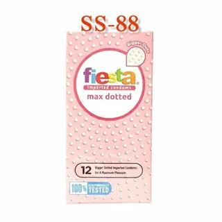 KONDOM FIESTA DOTTED ~ ISI 12 PCS