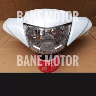 cover headlamp Yamaha Mio J  putih Plus reflektor lampu depan / mio GT - batok lampu depan Mio GT