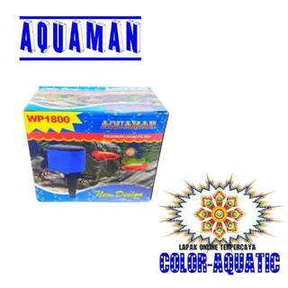 pompa aquarium pompa celup air aquarium kolam aquaman WP 1800