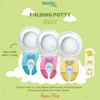Kandila Folding Potty Seat Toilet Seat Anak Bisa Dilipat -- KDL-013