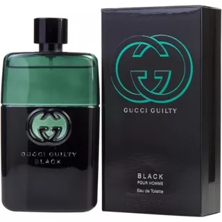 Parfum Ori Eropa Nonbox Gucci Guilty Black Pour Homme EDT 90 ml