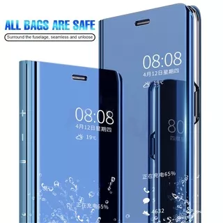 SAMSUNG GALAXY A33 A53 5G A03 A03CORE CORE A13 4G 5G J5 2015 2016 Flip Cover Clear View Case Mirror Standing Auto Lock