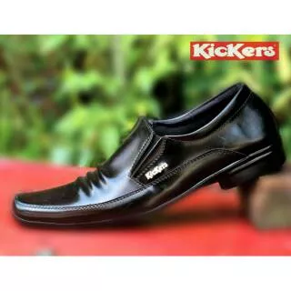 Sepatu Formal Kickers Pantofel Pria / Sepatu Kerja Pria - Hitam