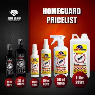 Home Guard 100 ml dan 250ml/Cairan Anti Semut/Anti Kecoak/Anti Serangga