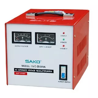 Stabilizer SAKO SVC-2000VA Automatic Voltage Regulator 2000 Watt / 2000W / Stabil SVC 2000 VA