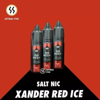 LIQUID XANDER RED ICE SALT STRAWBERRY TOBACCO ICE LIQUID PODS LIQUID VAPE VAPOR