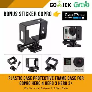 Plastic Case Protective Side Frame For Gopro Hero 4 Hero 3 Hero 3 Plus Hero4 Hero3 Hero 3+ Hero3+