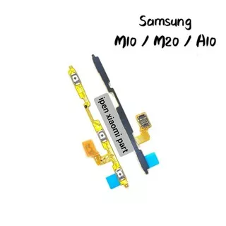 Flexible Tombol On Off Samsung M10 M20 M30 M40 A10 Original Switch