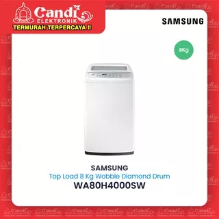 SAMSUNG MESIN CUCI TOP LOADING WA80H4000SW 8Kg