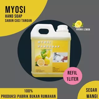 Sabun Cuci Tangan/Hand Soap Ampuh Membunuh Kuman 1 Liter Refil Myosi
