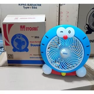 Kipas angin meja karakter / Kipas angin karakter doraemon / Kipas angin doraemon